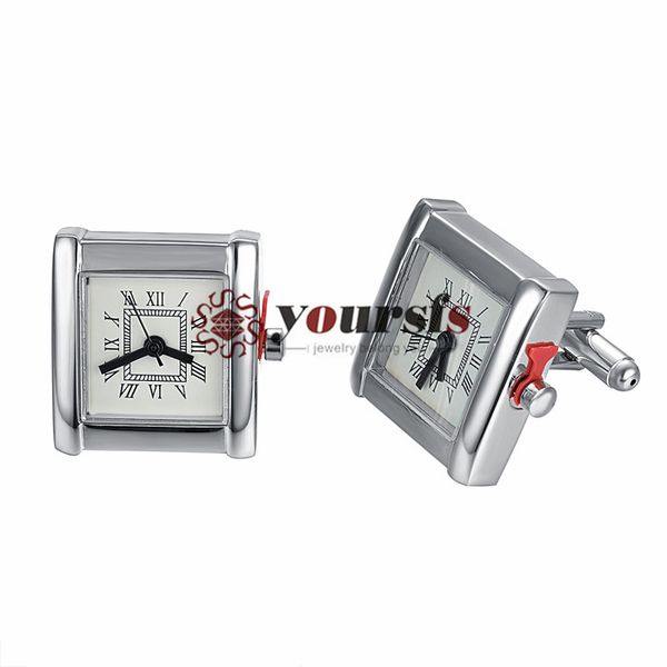 yoursfs fashion clock model cufflinks wedding stainless steel cufflinks silver men's cufflinks accessories gift
yoursfs fashion clock model cufflinks wedding stainless steel cufflinks silver men's cufflinks accessories gift