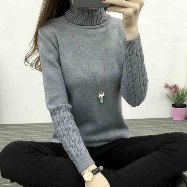 women turtleneck winter sweater women 2020 long sleeve knitted women sweaters and pullovers female jumper tricot ly571, White;black
women turtleneck winter sweater women 2020 long sleeve knitted women sweaters and pullovers female jumper tricot ly571, White;black
