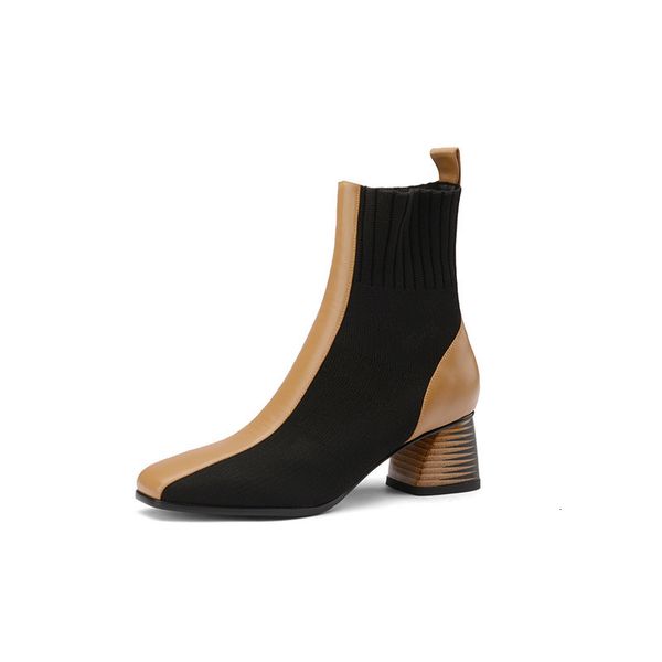 new arrival 2021 feminine fashions thick heel foot ladies winter shoes colours mixed boots i6t1, Black
new arrival 2021 feminine fashions thick heel foot ladies winter shoes colours mixed boots i6t1, Black