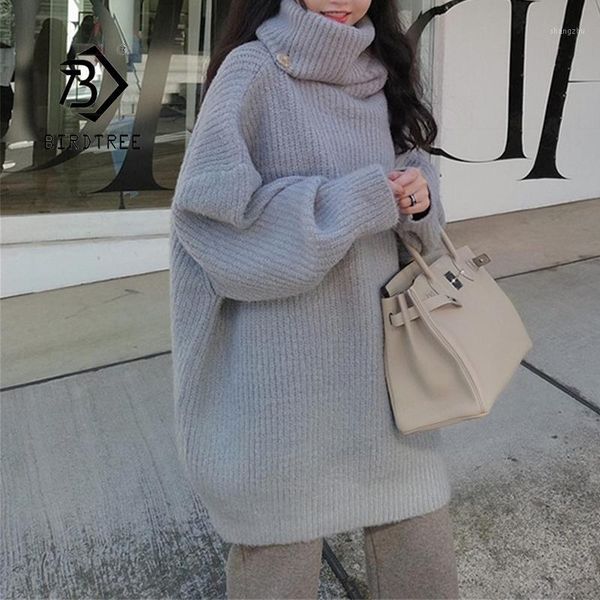 autumn winter fashion elegant lazy sweater wind loose knit retro korean high collar pullovers women sweater t08123r1, White;black
autumn winter fashion elegant lazy sweater wind loose knit retro korean high collar pullovers women sweater t08123r1, White;black
