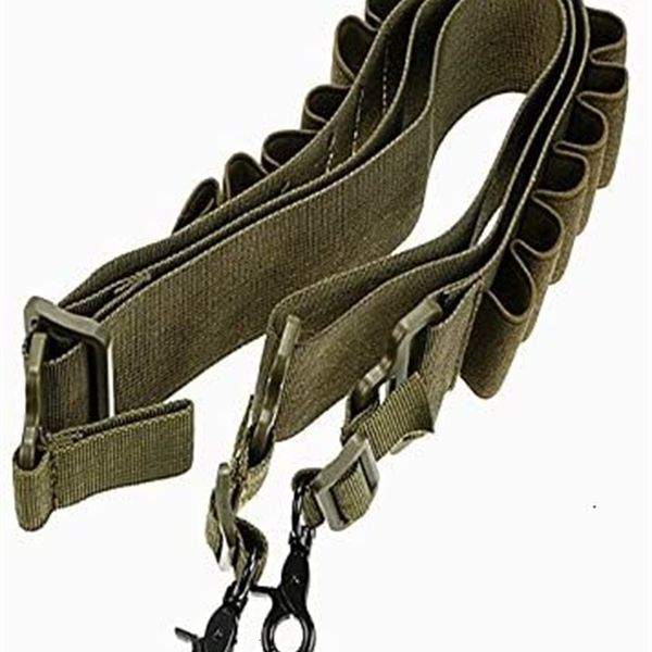 outdoor tactical 2 point 15 ammo holder bandolier 12ga nylon shell sling 1 nswu5