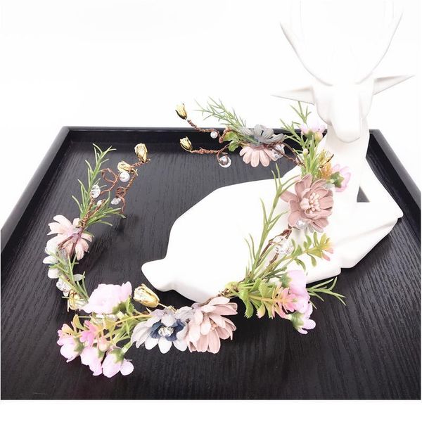 beading & leather flowers women girl hair accessories headband festival bohemian flower crown wreath decoration for jllnxg
beading & leather flowers women girl hair accessories headband festival bohemian flower crown wreath decoration for jllnxg