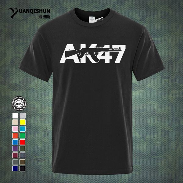 yuanqishun fashion mens t shirt ak 47 letter printing t-shirt o-neck 100% cotton short sleeves tshirt harajuku 0153-q, White;black
yuanqishun fashion mens t shirt ak 47 letter printing t-shirt o-neck 100% cotton short sleeves tshirt harajuku 0153-q, White;black