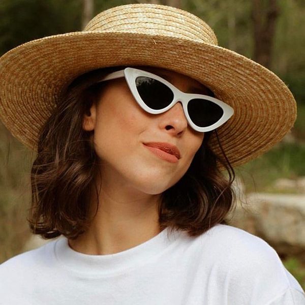 klbs fashion cute cat eye sunglasses women vintage brand small sun glasses female ladies uv400, White;black
klbs fashion cute cat eye sunglasses women vintage brand small sun glasses female ladies uv400, White;black