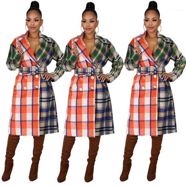 woolen coat women's mid-length fashion slim thick woolen coat temperament autumn and winter women's trench1, Tan;black
woolen coat women's mid-length fashion slim thick woolen coat temperament autumn and winter women's trench1, Tan;black