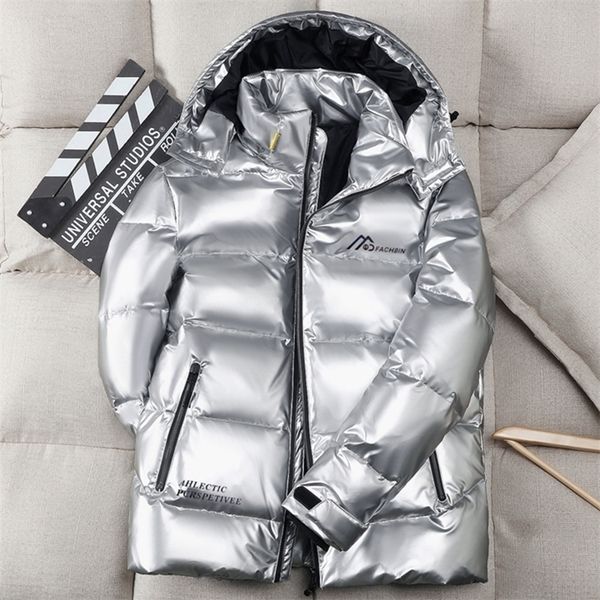 men down jacket new shiny fabric hooded white duck thick winter warm parka waterproof plus size 4xl 201204, Black
men down jacket new shiny fabric hooded white duck thick winter warm parka waterproof plus size 4xl 201204, Black