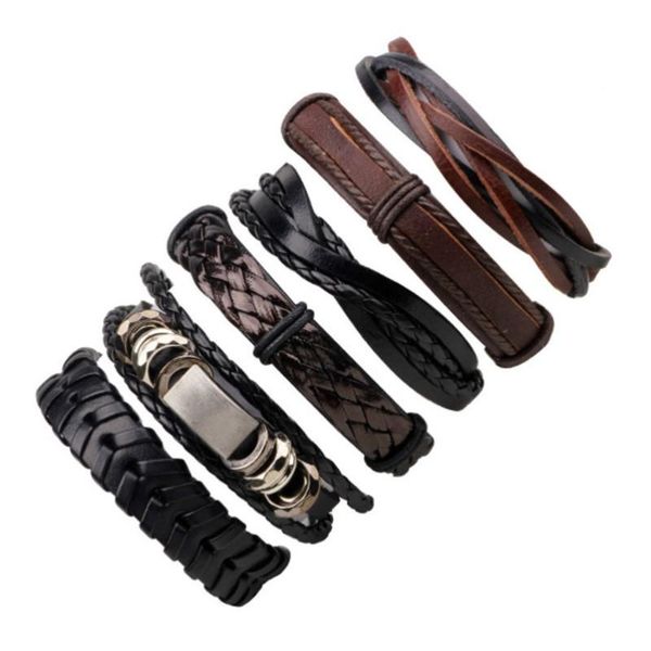 mkendn 6pcs/set black leather bracelet men multilayer braid bracelets & bangles punk wrap bracelets for women punk casual wmtgca xhlove
mkendn 6pcs/set black leather bracelet men multilayer braid bracelets & bangles punk wrap bracelets for women punk casual wmtgca xhlove