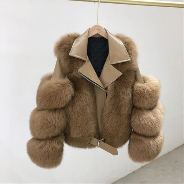 brand 2020 luxury fur coat winter jacket women natural fur genuine leather locomotive outerwear streetwear thick warm, Black
brand 2020 luxury fur coat winter jacket women natural fur genuine leather locomotive outerwear streetwear thick warm, Black