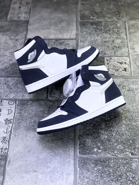 jumpman 1 i men women basketball shoes high og midnight navy metallic silver 1s designer sneakers chaussures us5.5-11 mens trainers, White;red
jumpman 1 i men women basketball shoes high og midnight navy metallic silver 1s designer sneakers chaussures us5.5-11 mens trainers, White;red