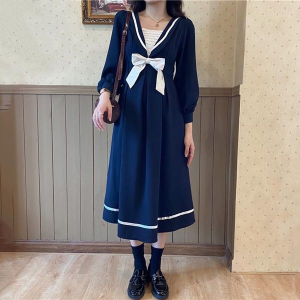 plus size 4xl women autumn college style bow cute kawaii long sleeve dress school uniform kawaii preppy style tie cosplay dress1, Black;gray
plus size 4xl women autumn college style bow cute kawaii long sleeve dress school uniform kawaii preppy style tie cosplay dress1, Black;gray