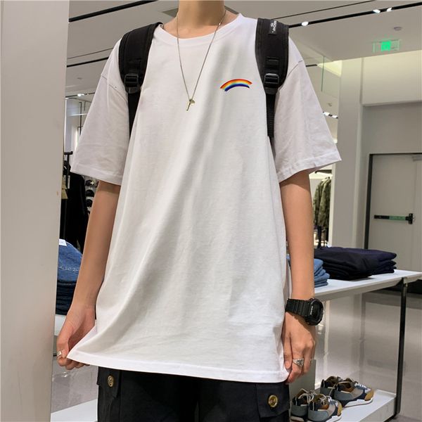 2021 summer ins fashion brand printed short boys trend lovers loose half sleeve t-shirt clothes, White;black
2021 summer ins fashion brand printed short boys trend lovers loose half sleeve t-shirt clothes, White;black