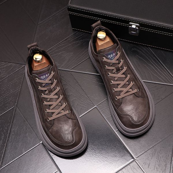 luxury designer print vulcanize business wedding shoes air cushion lace up causal sneakers spring autumn leather platform walking loafers y1, Black
luxury designer print vulcanize business wedding shoes air cushion lace up causal sneakers spring autumn leather platform walking loafers y1, Black