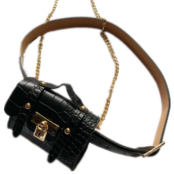 new alligator pattern female fashion concave modeling chain decorative belt versatile straddle belt bag all-match luxurys designers bags
new alligator pattern female fashion concave modeling chain decorative belt versatile straddle belt bag all-match luxurys designers bags