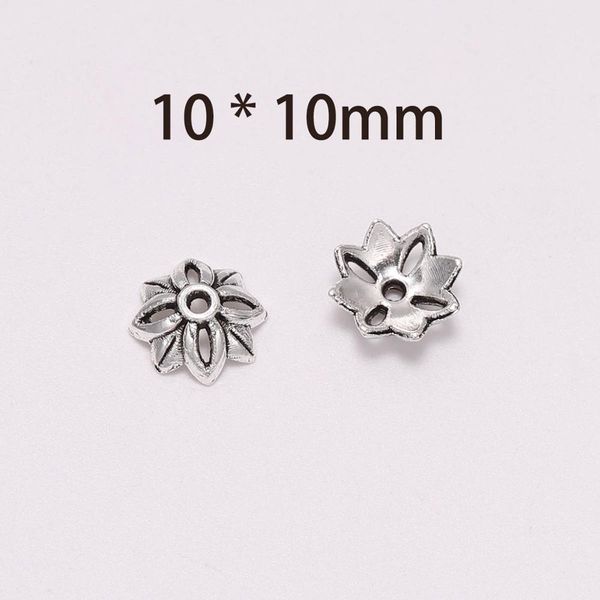 20pcs lot 10mm 8 petals hollow out flower loose sparer apart torus end bead caps for diy jewelry making findings h bbyxei, Silver
20pcs lot 10mm 8 petals hollow out flower loose sparer apart torus end bead caps for diy jewelry making findings h bbyxei, Silver
