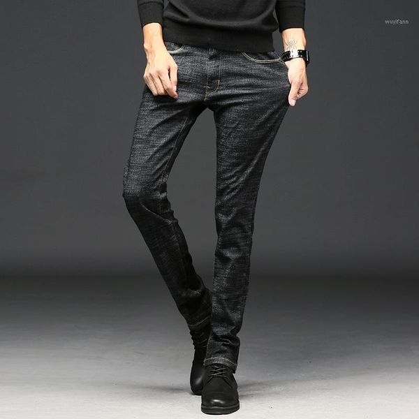 men jeans casual skinny straight elasticity pants slim fit pants classic 2020 male denim jeans designer trousers1, Blue
men jeans casual skinny straight elasticity pants slim fit pants classic 2020 male denim jeans designer trousers1, Blue