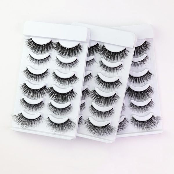 6 pairs 3d mink fake eyelashes faux lashes long natural false eyelashes dramatic fake lash makeup extension maquiagem
6 pairs 3d mink fake eyelashes faux lashes long natural false eyelashes dramatic fake lash makeup extension maquiagem