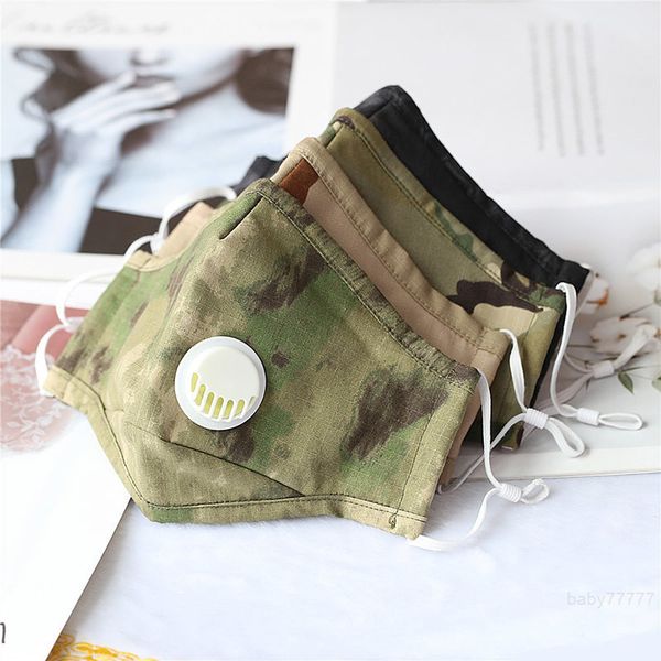 in stock cotton face masks with breathing valve fshion camouflage mouth cover dustproof washable face mask reusable
in stock cotton face masks with breathing valve fshion camouflage mouth cover dustproof washable face mask reusable