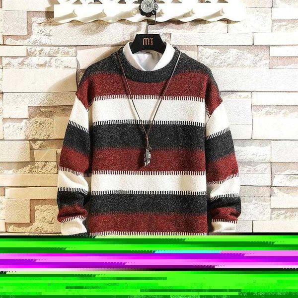 2020 autumn brand men's knitwearsweaters men o neck casual warm striped knitted sweater male loose jersey pullover -5xl, White;black
2020 autumn brand men's knitwearsweaters men o neck casual warm striped knitted sweater male loose jersey pullover -5xl, White;black