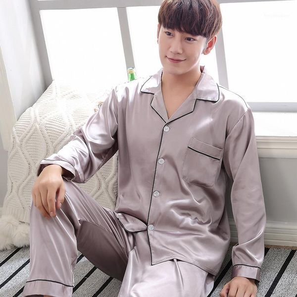 oversize 3xl male nightwear rayon satin men pajama pyjama set spring summer shirt&pants 2pcs sleepwear silky home clothes1, Black;brown
oversize 3xl male nightwear rayon satin men pajama pyjama set spring summer shirt&pants 2pcs sleepwear silky home clothes1, Black;brown