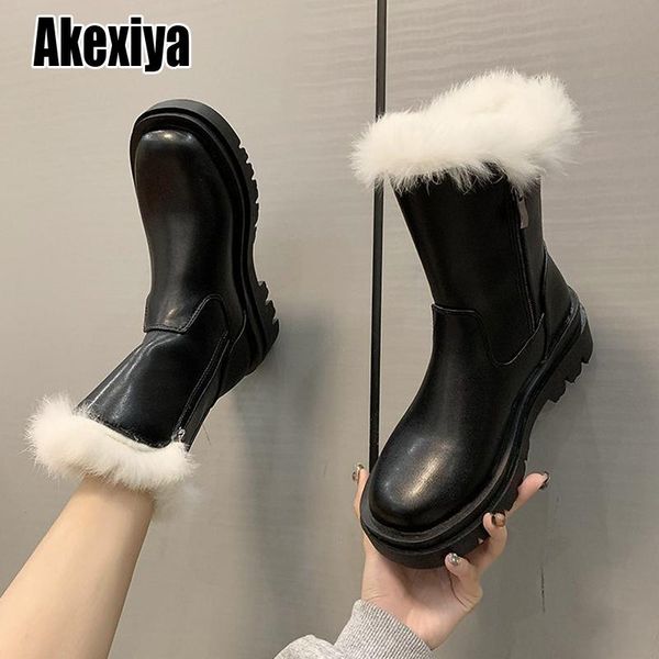 winter style new fashion waterproof non-slip flat boots cotton-padded shoes women's with fleece snow boots p702, Black
winter style new fashion waterproof non-slip flat boots cotton-padded shoes women's with fleece snow boots p702, Black