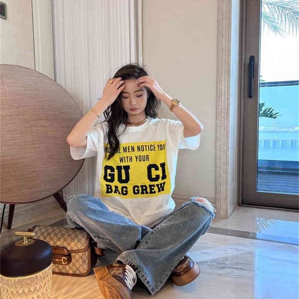 2022 spring and summer new family men's short sleeved casual loose half round neck the same as women's fashion star, White
2022 spring and summer new family men's short sleeved casual loose half round neck the same as women's fashion star, White