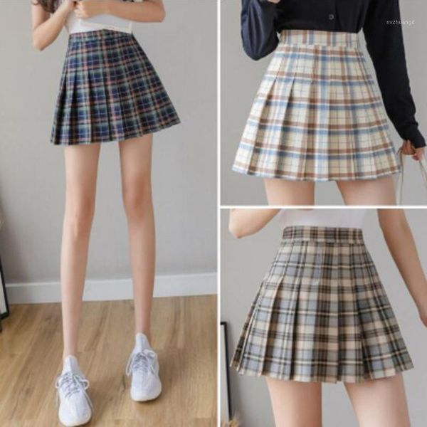 plaid short skirt mini pleated clothes white skirts womens harajuku fashion 2020 summer the new high waist streetwear vintage1, Black
plaid short skirt mini pleated clothes white skirts womens harajuku fashion 2020 summer the new high waist streetwear vintage1, Black