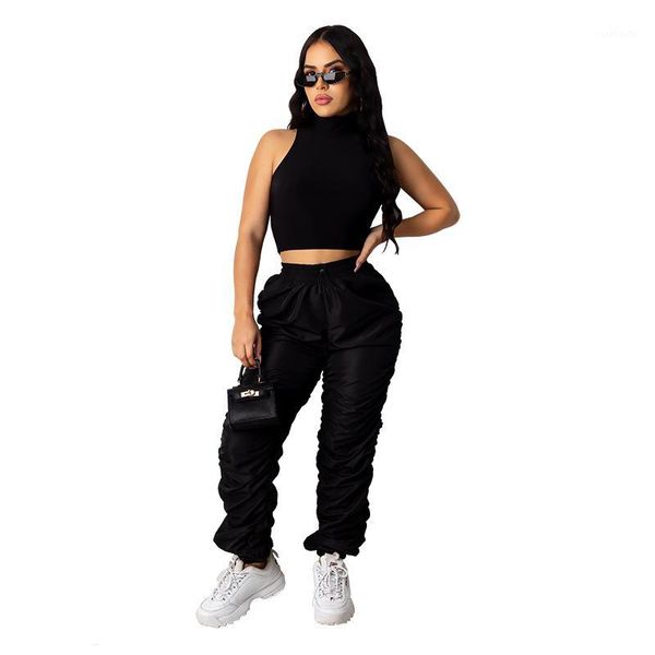 tmustobe 2020 summer 2 piece set women outfits casual sleeveless crop and pleated pants suit tracksuit female sweat suits1, White
tmustobe 2020 summer 2 piece set women outfits casual sleeveless crop and pleated pants suit tracksuit female sweat suits1, White