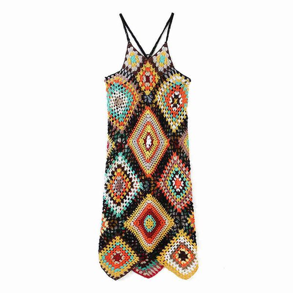 casual dresses za women chic fashion with sleeveless dress vintage backless thin straps female hand made crochet vestidos mujer x6fd, Black;gray
casual dresses za women chic fashion with sleeveless dress vintage backless thin straps female hand made crochet vestidos mujer x6fd, Black;gray