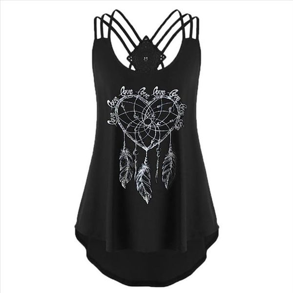 2020 women sleeveless loose vest summer ladies casual v neck tees new printing lace patchwork tank top, White
2020 women sleeveless loose vest summer ladies casual v neck tees new printing lace patchwork tank top, White
