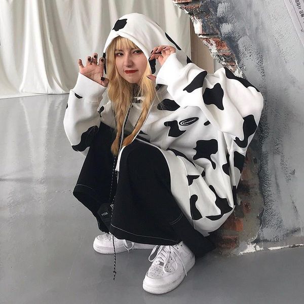 women's hoodies & sweatshirts autumn women female loose white japan cool fashion lovely cow high street harajuku hoodie, Black
women's hoodies & sweatshirts autumn women female loose white japan cool fashion lovely cow high street harajuku hoodie, Black