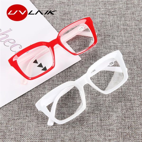 sunglasses uvlaik 2021 square prebyopic reading glasses men women fashion presbyopia eyeglasses diopter +1.0 1.5 2 2.5 3 3.5, White;black 
sunglasses uvlaik 2021 square prebyopic reading glasses men women fashion presbyopia eyeglasses diopter +1.0 1.5 2 2.5 3 3.5, White;black
