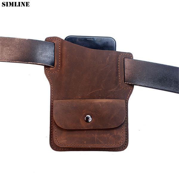 genuine leather cellphone belt waist bag for men male edc tactical vintage mobile phone cover case holder bags coin purse wallet 201130
genuine leather cellphone belt waist bag for men male edc tactical vintage mobile phone cover case holder bags coin purse wallet 201130