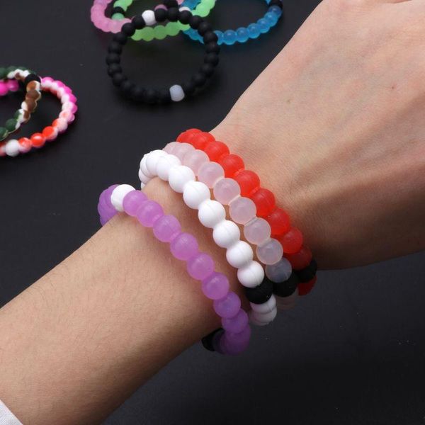 10 colors assorted rainbow stretchy silicone bead friendship bracelets jewelry x7jb, Golden;silver
10 colors assorted rainbow stretchy silicone bead friendship bracelets jewelry x7jb, Golden;silver
