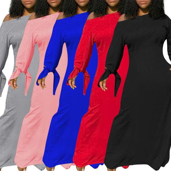 casual dresses autumn winter fashion temperament slim solid color long sleeve dress sense of design bow ankle-length for women, Black;gray
casual dresses autumn winter fashion temperament slim solid color long sleeve dress sense of design bow ankle-length for women, Black;gray