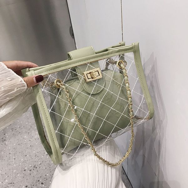 2020 fashion lady lingge chain wild transparent shoulder bag small square jelly pocket of hombre with diamond jalea chair trzn
2020 fashion lady lingge chain wild transparent shoulder bag small square jelly pocket of hombre with diamond jalea chair trzn
