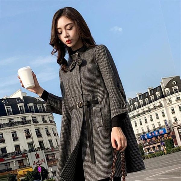women's wool & blends winter womens coats solid pockets sashes o-neck belt loose fall clothes for women abrigos mujer invierno 2021 wom, Black
women's wool & blends winter womens coats solid pockets sashes o-neck belt loose fall clothes for women abrigos mujer invierno 2021 wom, Black