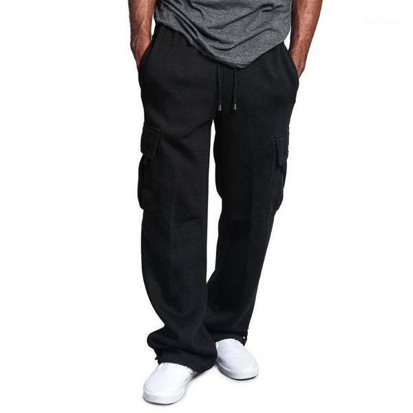 men's pants 2021 spring autumn men long splicing overalls casual pocket male sport work elastic waist loose trouser1, Black
men's pants 2021 spring autumn men long splicing overalls casual pocket male sport work elastic waist loose trouser1, Black