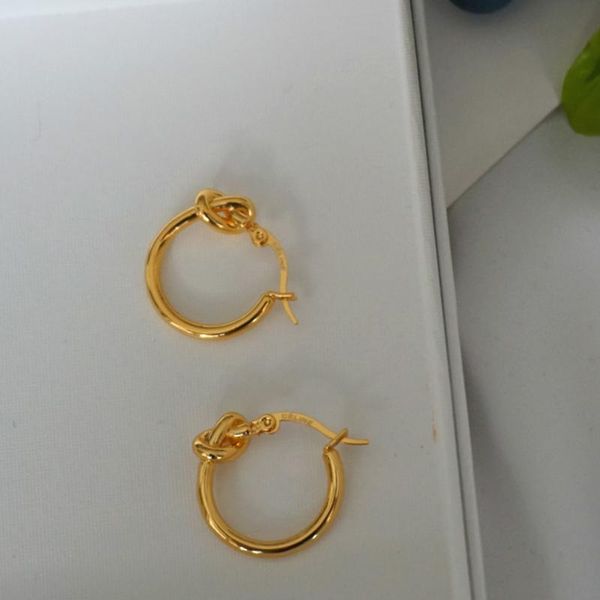 hoop & huggie french retro net red simple knotted knot earrings female winter small crowd, Golden;silver
hoop & huggie french retro net red simple knotted knot earrings female winter small crowd, Golden;silver