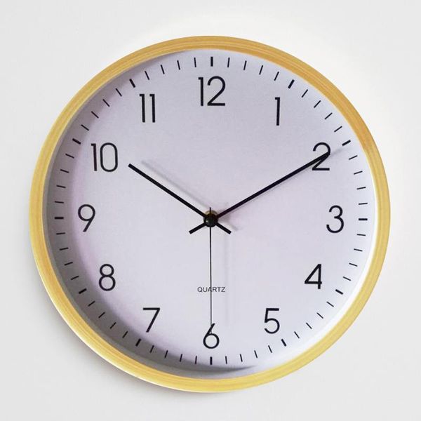 12 inch brief hanging wall clock imitation wood texture plastic mute needle digital round watch clocks household modern decor
12 inch brief hanging wall clock imitation wood texture plastic mute needle digital round watch clocks household modern decor