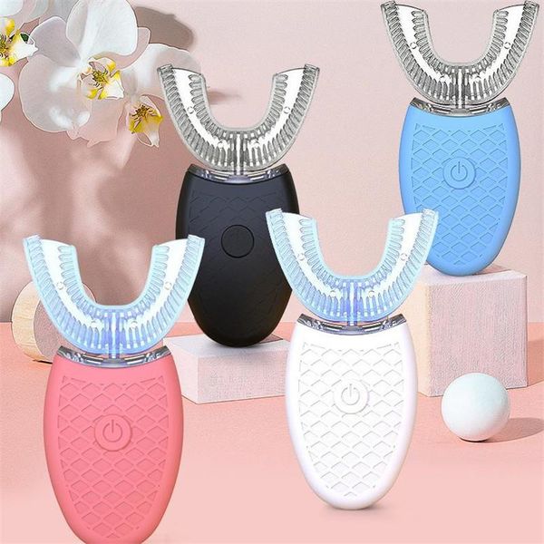 smart electric toothbrush usb charging 360 degrees intelligent sonic u type tooth brush blue light drop 30#101
smart electric toothbrush usb charging 360 degrees intelligent sonic u type tooth brush blue light drop 30#101