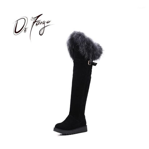drfargo over knee shoes women real buckle slip on boots for women platform boot warm winter plush snow boots size 34-431, Black
drfargo over knee shoes women real buckle slip on boots for women platform boot warm winter plush snow boots size 34-431, Black