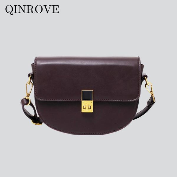 Solid Color Semi-circle Crossbody Bag PU Leather Shoulder Bag For Women 2020 Fashion Female Vintage Turn-lock Small Saddle
Solid Color Semi-circle Crossbody Bag PU Leather Shoulder Bag For Women 2020 Fashion Female Vintage Turn-lock Small Saddle
