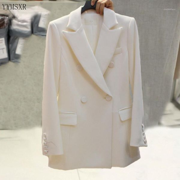 autumn and winter women's blazer 2020 casual solid color slim ladies jacket white workwear office coat feminine1, White;black
autumn and winter women's blazer 2020 casual solid color slim ladies jacket white workwear office coat feminine1, White;black