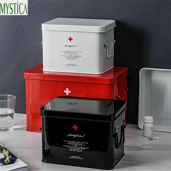 nordic double layer first aid kit home medical storage metal drug gathering organizer holder family healthcare medicine box q1130
nordic double layer first aid kit home medical storage metal drug gathering organizer holder family healthcare medicine box q1130