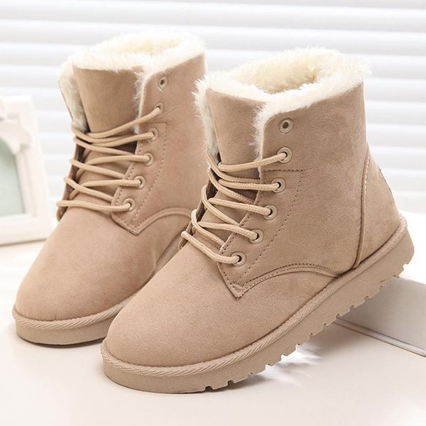 boots ankle for women winter plush warm snow female shoes plus size 43 booties botas mujer1, Black
boots ankle for women winter plush warm snow female shoes plus size 43 booties botas mujer1, Black