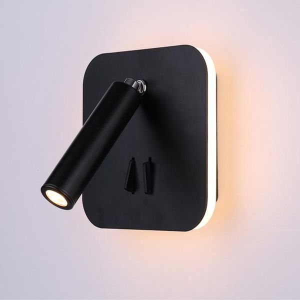 10w led wall sconce light fixture adjustable spotlight square bedside lamp dualswitch living room white/black shell
10w led wall sconce light fixture adjustable spotlight square bedside lamp dualswitch living room white/black shell