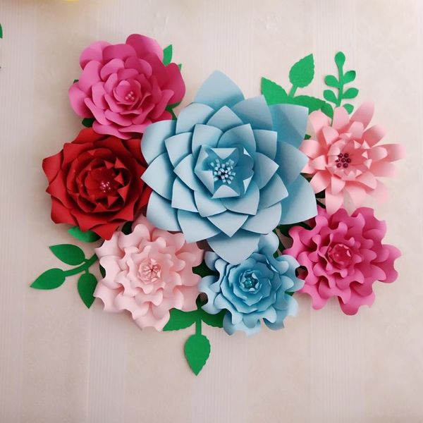 personalized customized 7pcs giant paper flowers large flower with 7 pcs leaves for wedding backdrop baby nurseries decorations
personalized customized 7pcs giant paper flowers large flower with 7 pcs leaves for wedding backdrop baby nurseries decorations