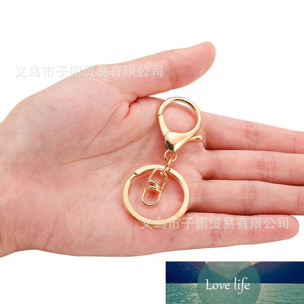 eight character lobster chain key ring diy accessories 30mm alloy lobster chain three sets of metal key chain, Silver
eight character lobster chain key ring diy accessories 30mm alloy lobster chain three sets of metal key chain, Silver