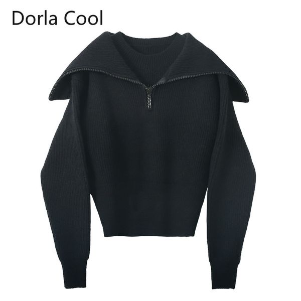 female high street designer two parts short diamonds zipper pullovers turtlenecks big chic jumper 9qsm, White;black
female high street designer two parts short diamonds zipper pullovers turtlenecks big chic jumper 9qsm, White;black