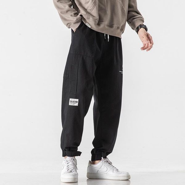 men's casual pants 2020 autumn new loose pants japanese style large size embroidery workwear skinny trousers men's1, Black
men's casual pants 2020 autumn new loose pants japanese style large size embroidery workwear skinny trousers men's1, Black